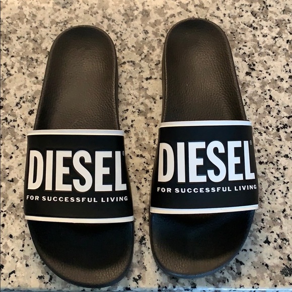 Diesel Other - Men’s Diesel Black and white slides